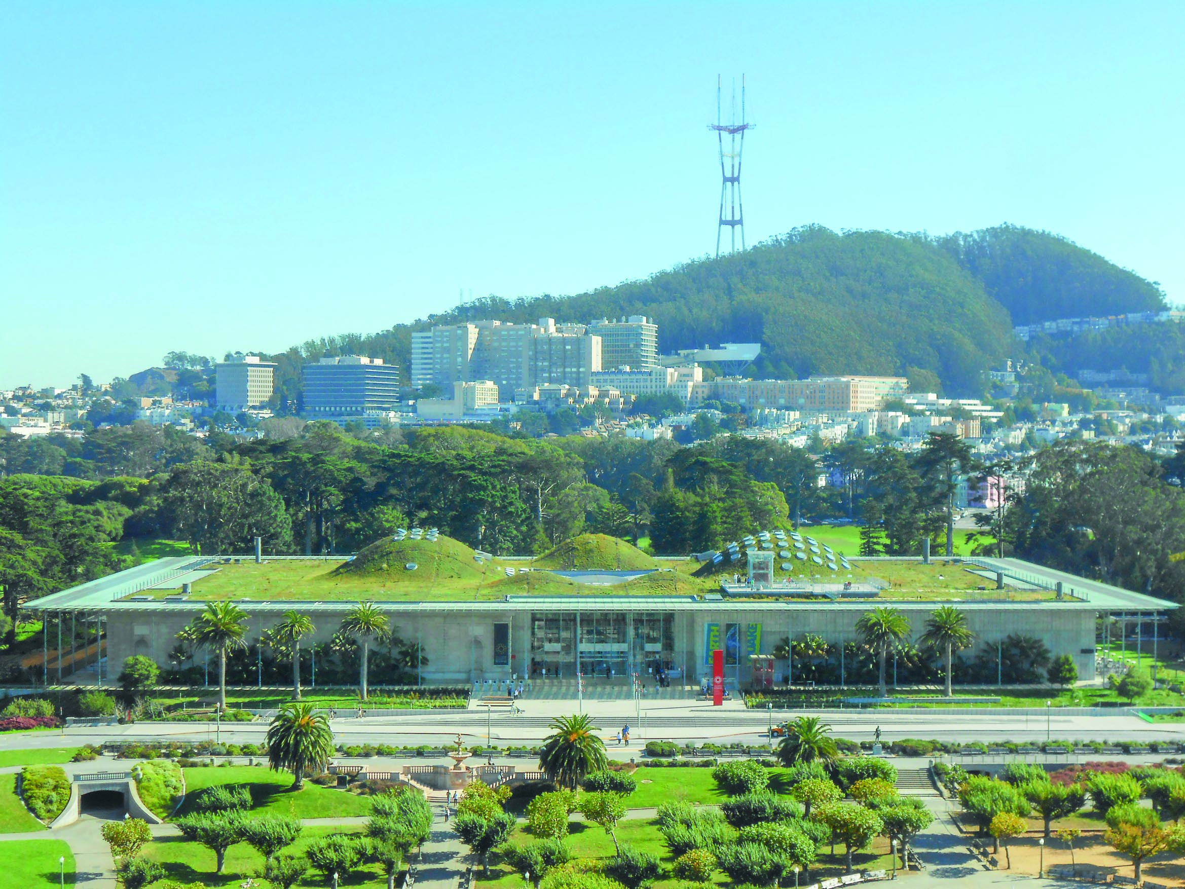 San Francisco, USA - October 17, 2013: The California Academy of Science is among the largest museums of natural history in the world and was designed by Italian architect Renzo Piano