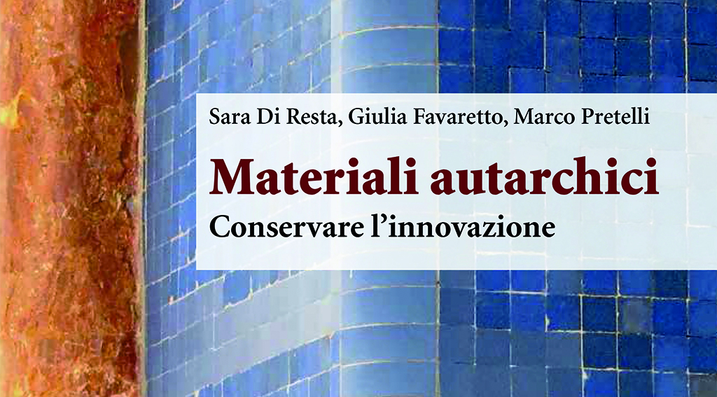 Materiali autarchici. Conservare l’innovazione. Copertina