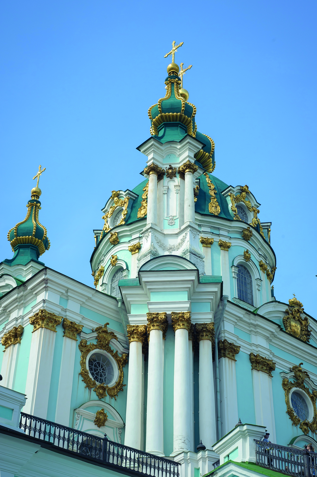 Chiesa di Sant’Andrea, Kiev, 1749. Bartolomeo Rastrelli